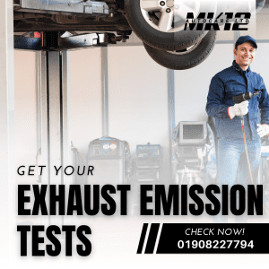 why do mot tests include an exhaust emission test