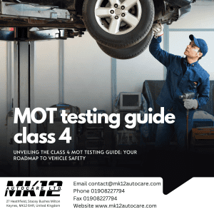 MOT testing guide class 4