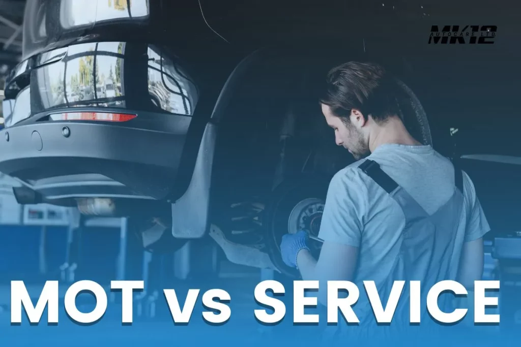 difference between MOT and Service